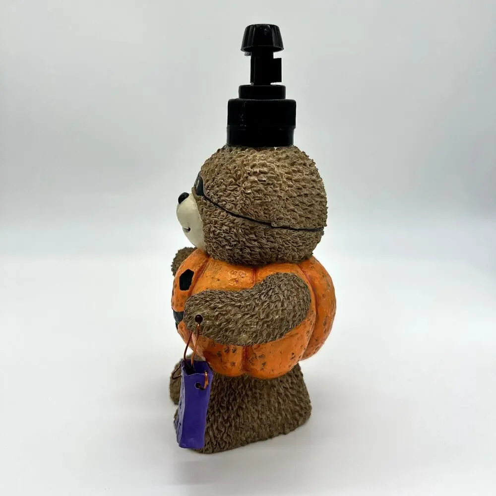 Halloween Soap Dispenser Pump Pumpkin Teddy Bear Jack O Lantern Bat Decoration